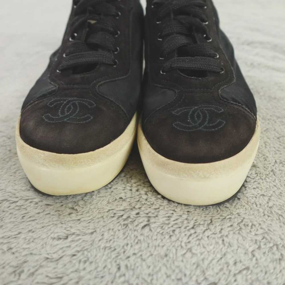 Chanel Sneakers‎ Black Platform